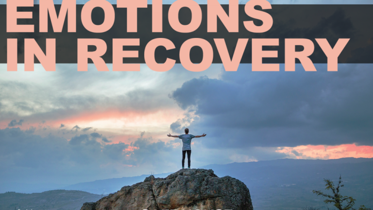 Image of the blog article "Dealing with Emotions in Recovery!"