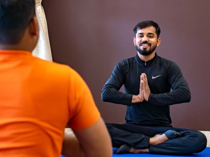 Yoga at the Safe House Retreat India